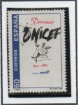 Stamps Spain -  50 anv. d' UNICEF