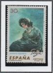 Stamps Spain -  La Lechera d' Burdeos