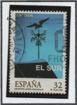 Stamps Spain -  Cine Español:  El Sur