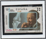 Stamps Spain -  Josep Trueta Raswpall