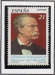 Stamps Spain -  Cánovas d' Castillo