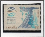 Stamps Spain -  Exposición Mundial d' l' Pesca