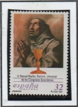 Stamps Spain -  San Pascual Bailón
