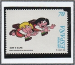 Stamps Spain -  Personajes d Comics: Zipi y Zape