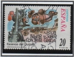 Sellos de Europa - Espaa -  Correspondencia Epistolar: Viole bajar y subir con tanta