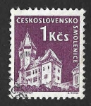 Stamps Germany -  976 - Castillo de Smolenice