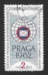 Sellos de Europa - Checoslovaquia -  1030 - Exposición Internacional de Sellos “Praga 1962”