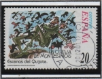 Stamps Spain -  Correspondencia Epistolar: La Cueva d' Montesinos