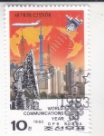 Stamps North Korea -  Año de las comunicaciones