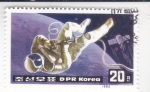Stamps North Korea -  Espacio exterior
