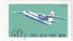 Sellos de Asia - Corea del norte -  avión