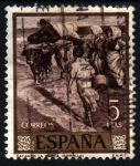 Stamps Spain -  Sacando la barca- Sorolla