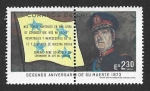 Stamps Chile -  428 - II Aniversario de la Muerte del Gral. René Schneider