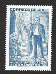 Sellos de America - Chile -  433 - 150 Años de la Muerte de José Miguel Carreras