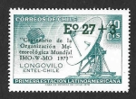 Stamps Chile -  B5 - Centenario de la Organización Meteorológica Mundial