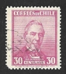 Stamps Chile -  185 - José Joaquín Pérez Mascayano 