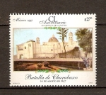 Stamps Mexico -  BATALLA  DE  CHURUBUSCO