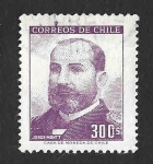 Sellos de America - Chile -  354 - Jorge Montt Álvarez