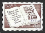 Stamps Chile -  380 - 400 Aniversario de la Traducción de la Biblia al Español por Casiodoro de Reina