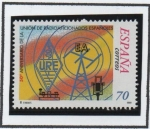 Stamps Spain -  50 Anv. d' l' Union d' Radioaficionados Españoles