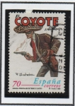 Stamps Spain -  Personajes d Comics: El Coyote