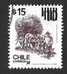 Stamps Chile -  771a - Folklore