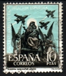 Stamps Spain -  50º aniv. aviación española