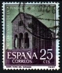 Stamps Spain -  XII cent. Fundación Oviedo