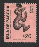 Sellos de America - Chile -  781 - Arte Popular de Isla de Pascua