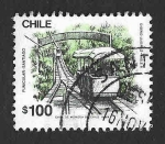 Stamps Chile -  844 - Transporte