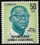Stamps Equatorial Guinea -  Hipolito Micha Eworo -  martir de la libertad