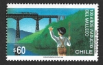 Stamps Chile -  932 - Centenario del Viaducto Malleco