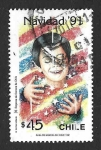 Stamps Chile -  982 - Navidad