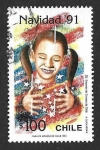 Stamps Chile -  983 - Navidad