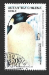 Stamps Chile -  1020 - Pingüino Emperador
