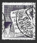 Stamps Chile -  C199a - Tratado de la Antártica Chilena