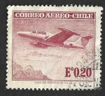 Sellos de America - Chile -  C239 - Avión