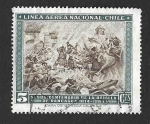 Stamps Chile -  C255 - 150 Años de la Batalla de Rancagua