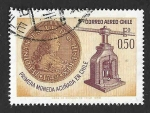 Sellos de America - Chile -  C288 - 225 Aniversario de la Fundación de la Casa de Moneda de Chile