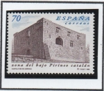 Stamps Spain -  Castillo  d' Oix