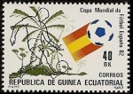 Stamps Equatorial Guinea -  Copa Mundial Fútbol España 82