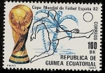 Stamps Equatorial Guinea -  Copa Mundial de Fútbol España 82