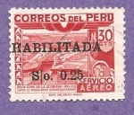 Stamps Peru -  INTERCAMBIO