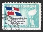 Stamps Dominican Republic -  563 - I Aniversario del Fin de la era Trujillo