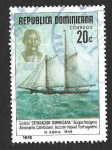Stamps : America : Dominican_Republic :  764 - Batalla Naval de Tortuguero