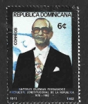 Sellos de America - Rep Dominicana -  865 - Antonio Guzmán Fernández
