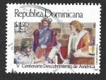 Stamps : America : Dominican_Republic :  1005 - V Centenario del Descubrimiento de América