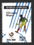 Stamps Dominican Republic -  1032 - XXIV JJOO de Seúl