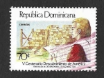 Sellos de America - Rep Dominicana -  1036 - V Centenario del Descubrimiento de América