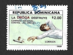 Stamps : America : Dominican_Republic :  1057 - Campaña Nacional Antidroga